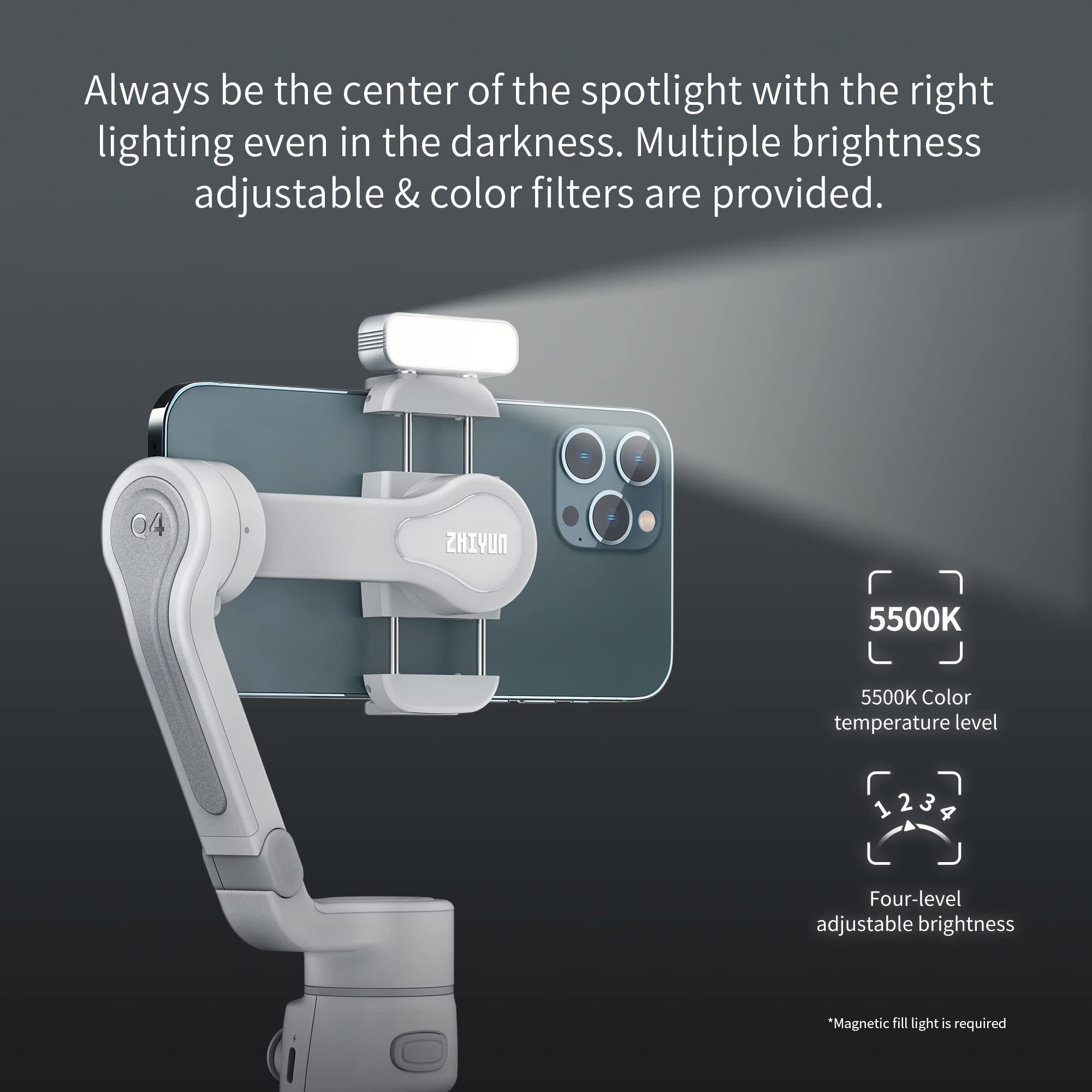 Amazon.co.jp: ZHIYUN Smooth Q4コンボ - ジンバルスタビライザー